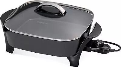Presto 07117 12  Electric Skillet With Glass Cover • $40.84