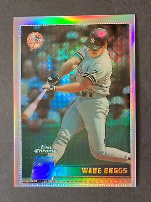 1996 Topps Chrome Refractor #127 Wade Boggs - 102223127 • $19.99