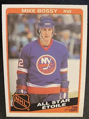 1984 O-Pee-Chee Mike Bossy ALL STAR Hockey Card #209 Islanders NM-MT • $2.72