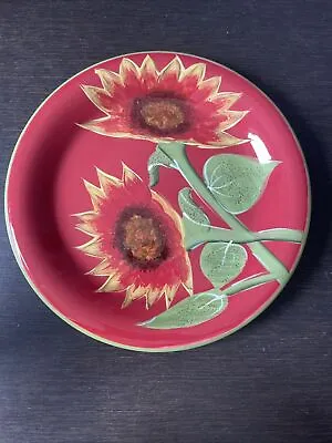 £21.63 • Buy Nel Whatmore Certified International: 11 1/4  Dinner Plate Sunburst Sunflower