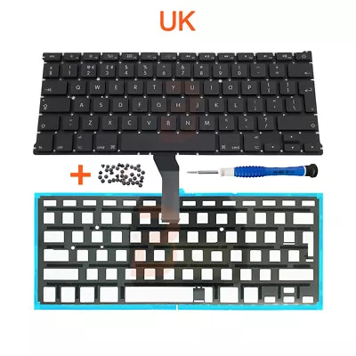 New For Macbook Air 13  A1369 A1466 UK Keyboard+Backlight 2011-2017 Years • $22.98