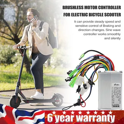 250W-350W Brushless Motor Controller Electric Bicycle Scooter Motor Controller • £17.95