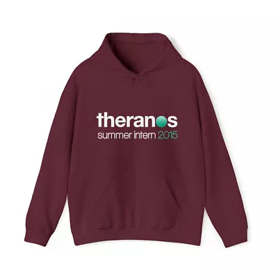 Theranos Summer Intern 2015 Hoodie Sweatshirt | Elizabeth Holmes | Wall Street • $34.99