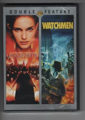 V For Vendetta/Watchmen (DVD 2012) Alan Moore BRAND NEW SEALED FREE SHIPPING • $6.99
