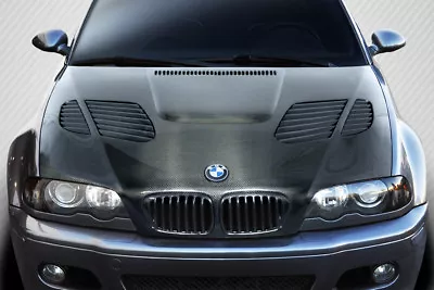 FOR 01-06 BMW M3 E46 2DR Carbon Fiber DriTech GT-R Hood 112906 • $1311