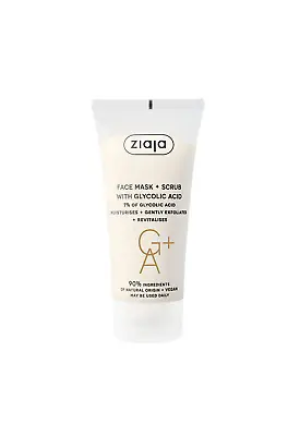 Ziaja Face Mask And Scrub With Glycolic Acids 55ml • £9.44