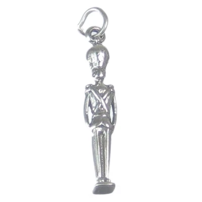 £8.75 • Buy Nutcracker Soldier Sterling Silver Charm .925 X 1 Nut Cracker Soldiers