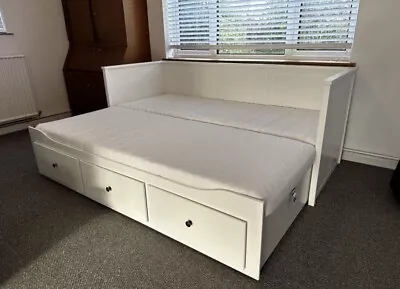 IKEA HEMNES Day-bed W 3 Drawers/2 Matresses • £270