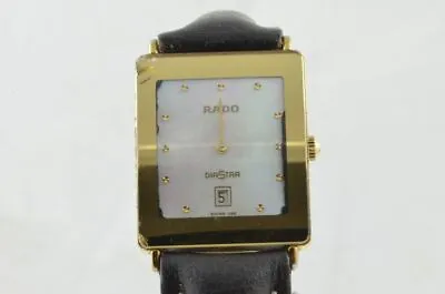 Rado Diastar Women's Watch 28MM With Pearl 160.0281.3N Timepiece Defective • $393.42