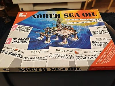 VINTAGE NORTH SEA OIL Board Game Omnia 1974 FREE UK POSTAGE  • £27.50
