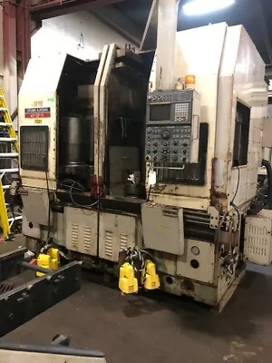 Okuma Howa 2SP-V3 CNC Lathe Vertical Turning Center -  Fanuc 18T Control • $14900