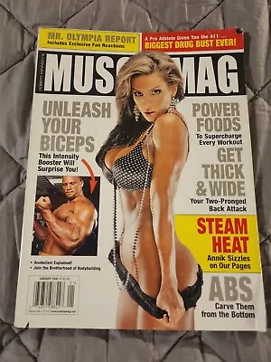 Musclemag Bodybuilding Fitness Magazine - Annik Nayler - 01-08 • $14.99