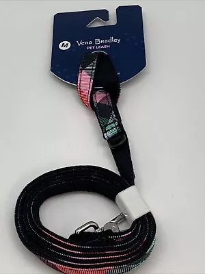 Vera Bradley Pet Leash In Ribbons Plaid Medium  -suited  25-50 Lbs • $19.50