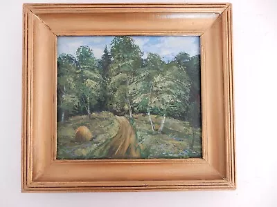 Vintage Original Greek? Ukrainian? Russian? Oil Painting Still Life Framed • $149