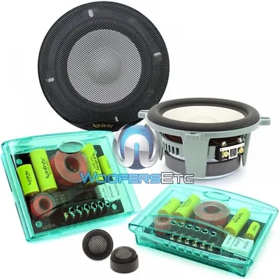 Infinity Kappa Perfect 5.1 5.25  400w Component Speakers Tweeters Crossovers New • $299.99