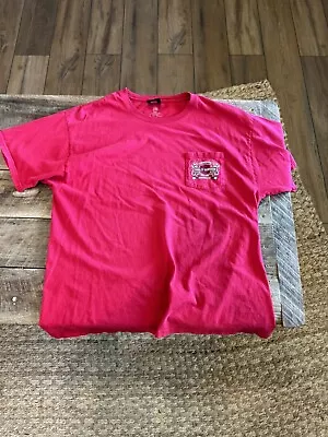Harley Davidson Men T-Shirt XLarge Red Logo Mitchells Modesto Graphic Tee • $18