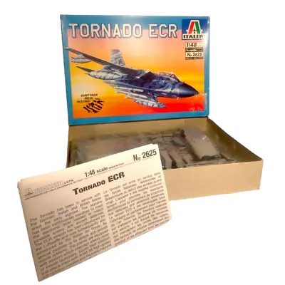 2002 Italeri 2625 Tornado ECR Jet W/ Giant Tiger Decal 1/48 Scale Model Kit New • $43.95