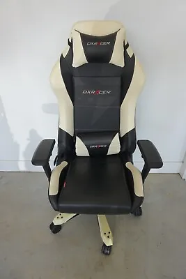 $75 • Buy DXRacer Gaming Chair, XL, Black & White, High Back, Adjustable Armrests, Tilting