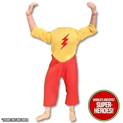 Mego Kid Flash Outfit Reproduction For Lion Rock WGSH Teen Titans 7” Figure • $12.99