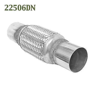 2.25  (2 1/4) X 6  X 10  Flex Pipe Exhaust Coupling Quality Stainless Heavy Duty • $16.53