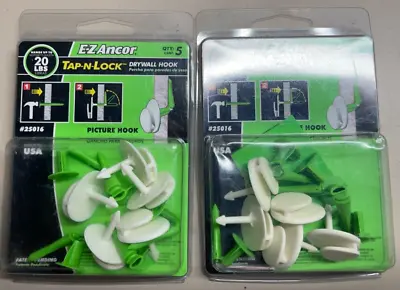 2-Pack E-Z Ancor Tap N Lock Hanging Pictures And More • $9