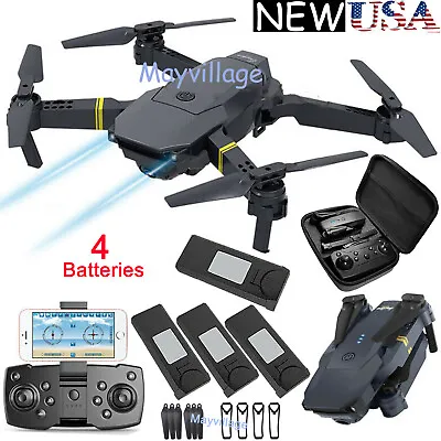 Camera Drone 1080P 4k HD Selfi FPV WiFi Real-Time Foldable 4-Axis RC Quadcopter  • $49.99