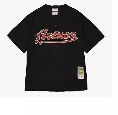 Mitchell & Ness Houston Astros #17 Baseball Jersey New Mens 3XL MSRP $100 • $62.49