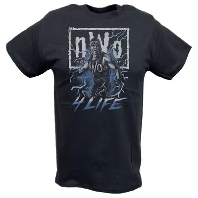Hollywood Hulk Hogan NWo 4 Life Black T-shirt • $27.99