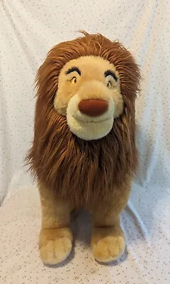  XL Jumbo Rare Lion King Mufasa Simba Plush Disney Store Vintage  • $175
