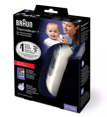 Braun ThermoScan 7 IRT6520 Thermometer • $128.99