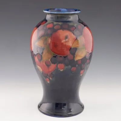 £735 • Buy William Moocroft Very Large Pomegranate Pattern Vase C1930