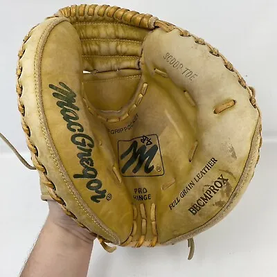VTG Macgregor BBCMPROX Dwight Evans Glove Baseball Vintage RHT Deep Grip • $15