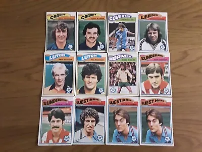 £5.49 • Buy Topps Chewing Gum Football Cards 77/78 Season Miscellaneous 