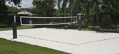Professional Volleyball Net Outdoor Heavy Duty With Wire Rope Upgra • $21.19
