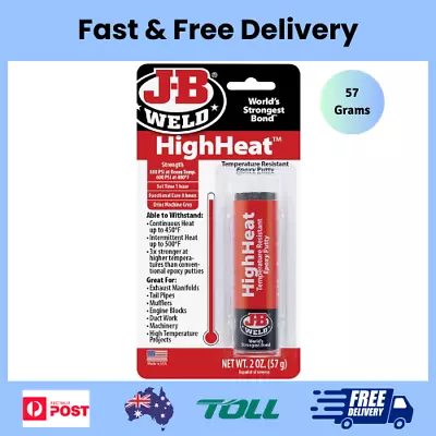 JB Weld Highheat Epoxy Putty 2 Oz • $25.93