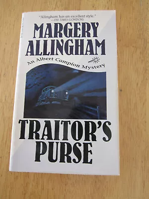 Traitor's Purse By Margery Allingham An Albert Campion Mystery Vintage • $3.25