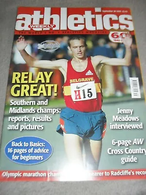£0.99 • Buy Athletics Weekly Magazine Issue September 28th 2005
