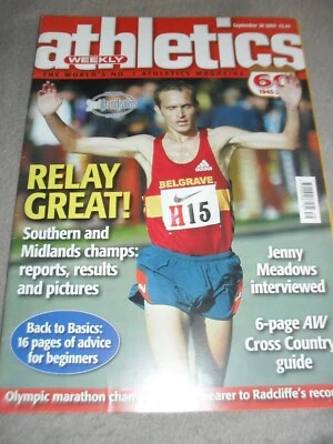 £0.99 • Buy Athletics Weekly Magazine Issue September 28th 2005