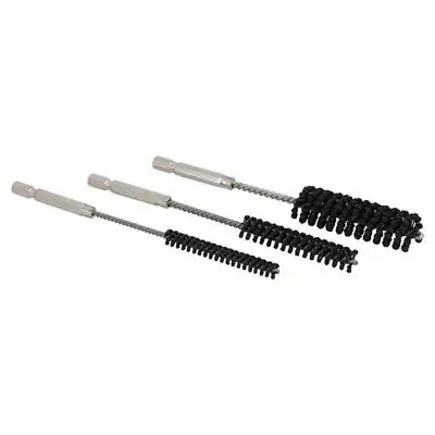 3pc Flexible Silicone Carbide Honing Brushes 60 & 80 Grit 150mm • $19.88