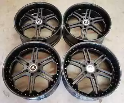 Custom Forged Wheels  Rims 22 Inch 6X139.7 Chevy Silverado 1500 Carbon Fiber Lip • $1900