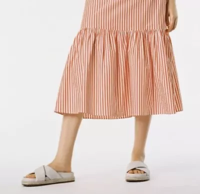 $49 • Buy New Zara Woman Flat Leather Sandals Sz 8.5 Eu 39