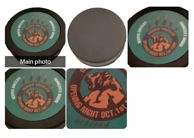 1994 Opening Night Denver Grizzlies Vs Minnesota Moose Limited Edition Puck • $29.36