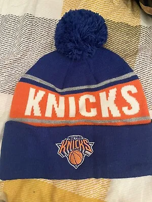 NBA New York Knicks Basketball Beanie Bobble Winter Hat • £8.99
