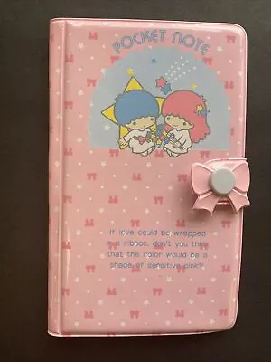 New! Vintage 1976 1981 Sanrio Little Twin Stars Pocket Note • $49.99