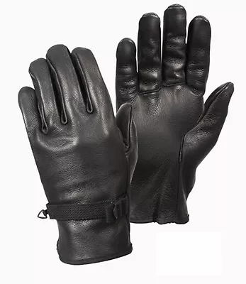 Rothco 3383 D-3A Leather Driving Gloves -Adjustable Wrist Straps • $19.99