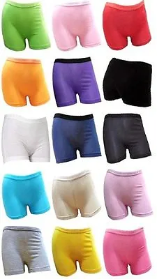 Womens /ladies/girls Soft Stretchy Cotton Plain Boxer Shorts Hot Pants (2120 ) • £3.99