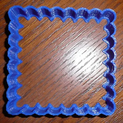 Scallop Frame Baking Tool Special Occasion Cake Cookie Cutter Usa Pr282 • $1.99