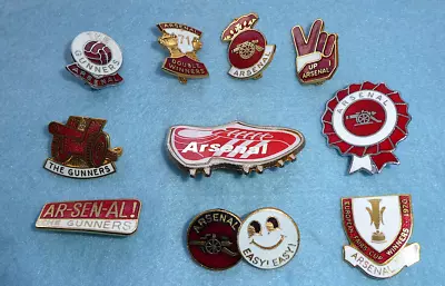 Arsenal   10 Vintage Badges.  (7)   Made By Coffer • £59.99