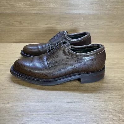 Cheaney Mens Derby Oban Shoes Heavy Grain Leather Dainite Size UK 6.5 F • £100