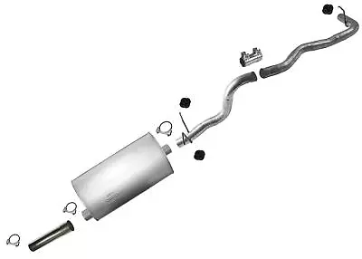 Muffler + Tail Pipe For GMC 1996-2003 S10 Sonoma Pick Up 4.3L Rear Wheel Drive • $239